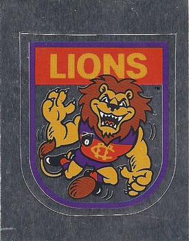 1993 Select AFL Stickers #107 Fitzroy Lions Front